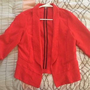 💥💥💥Sold💥💥 Reddish Orange blazer Petite Large